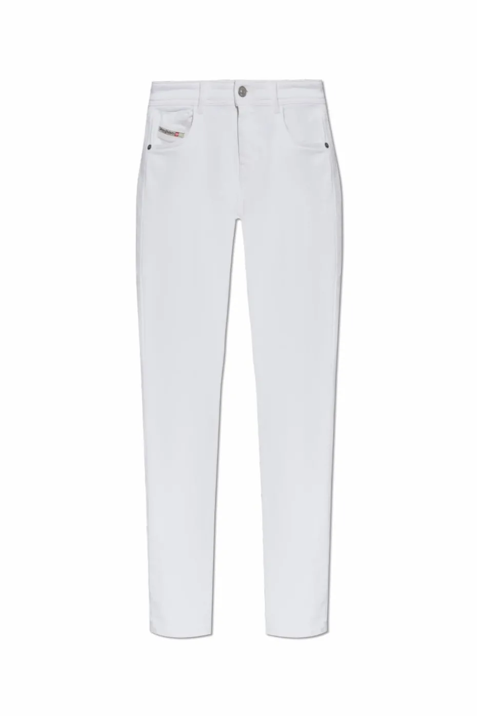 Diesel BIAŁY Jeansy `2017 SLANDY` typu `super skinny`