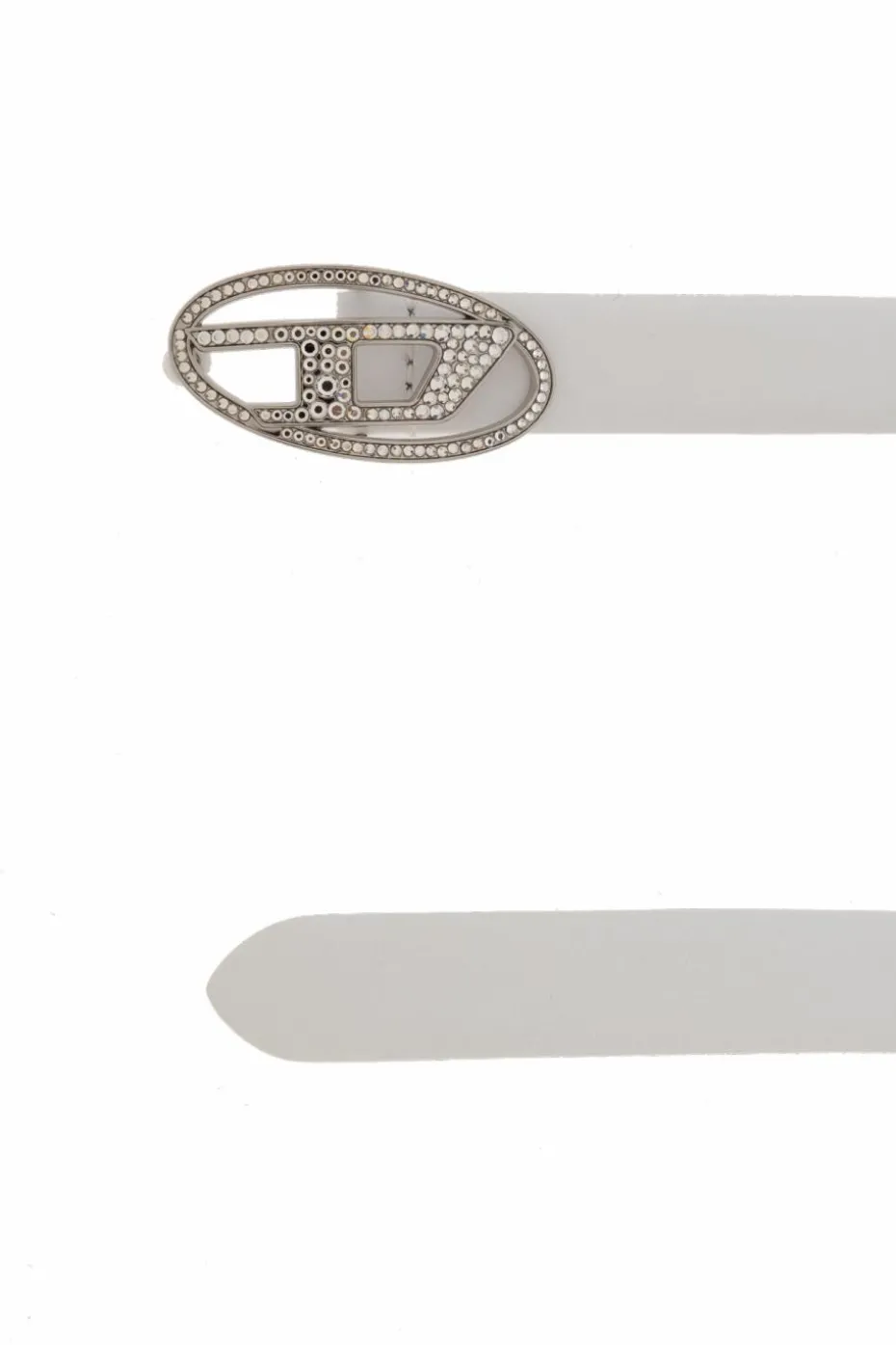 Diesel BIAŁY Pasek `B-1DR STRASS`