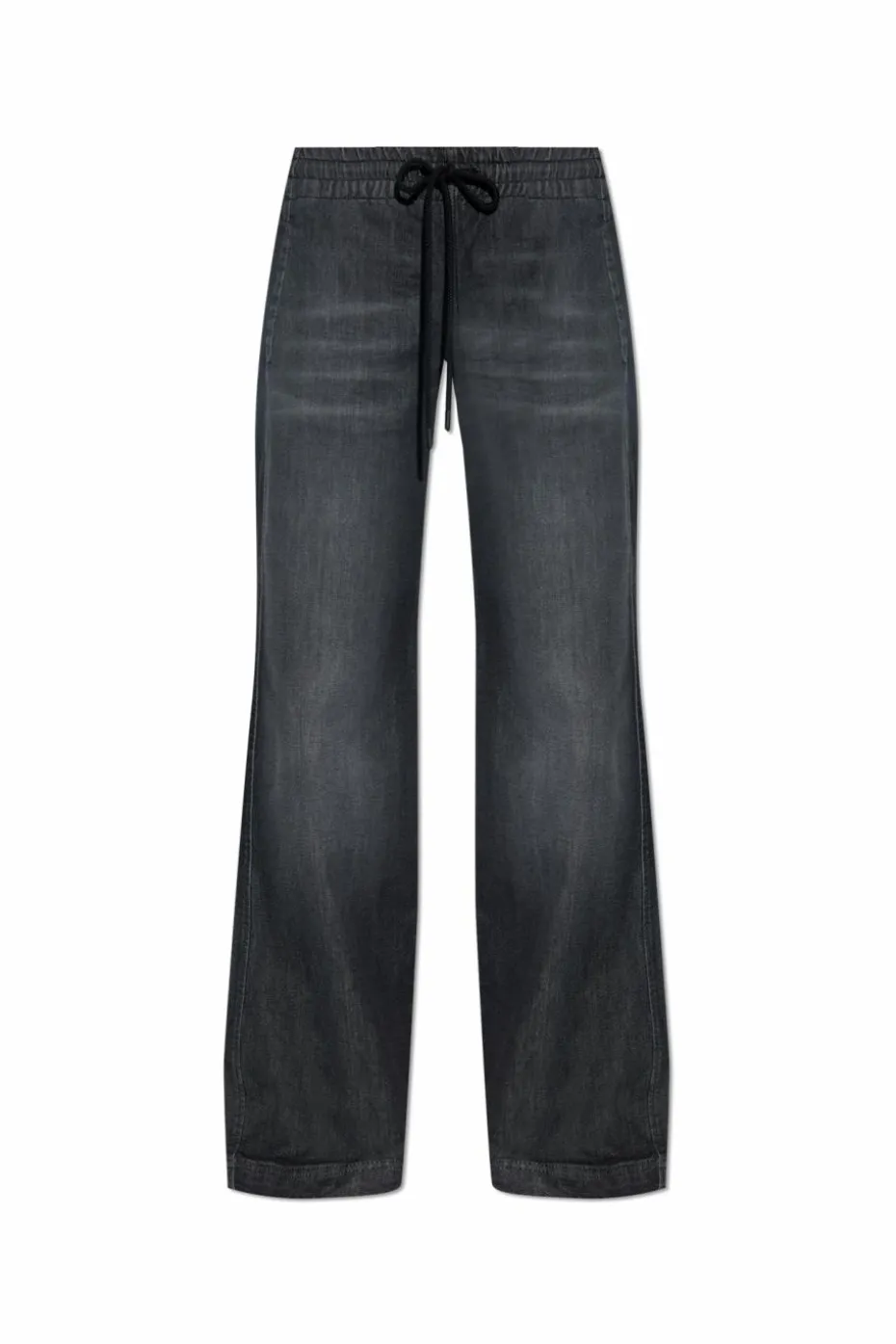 Diesel CZARNY Jeansy `2078 D-AINTY JOGG`