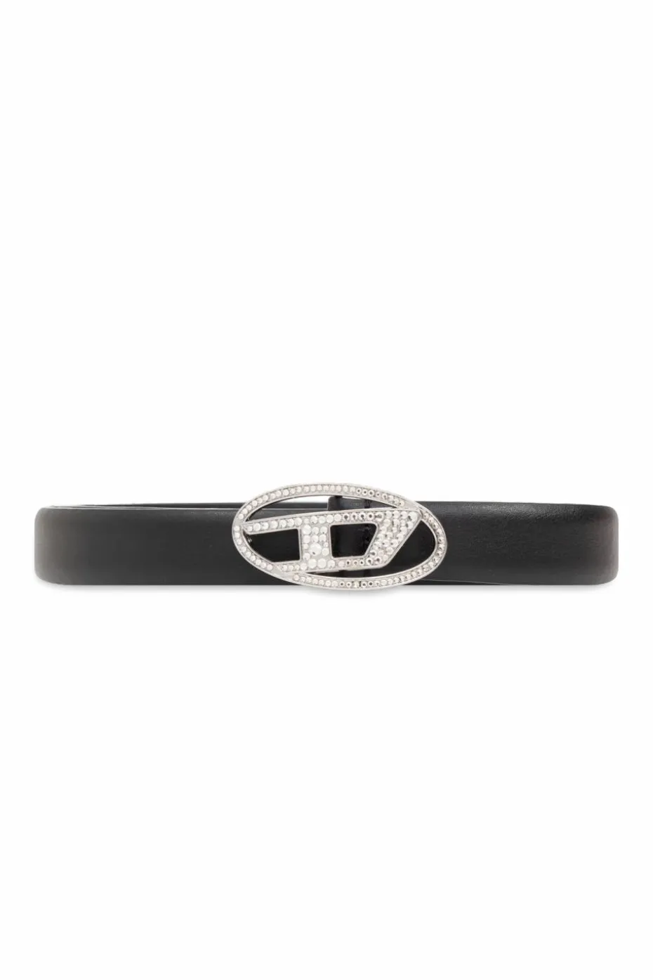 Diesel CZARNY Pasek `B-1DR STRASS`