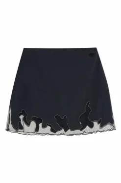 Diesel CZARNY Spódnica`O-LANE-R1`
