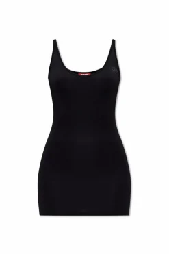 Diesel CZARNY Sukienka `FRANKIE-UTLT`