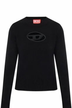 Diesel CZARNY Sweter `M-AREESA-SLIM`