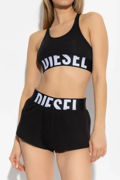 Diesel CZARNY Szorty `ARIANNA-D-POP`