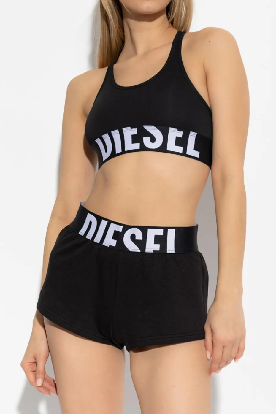 Diesel CZARNY Szorty `ARIANNA-D-POP`