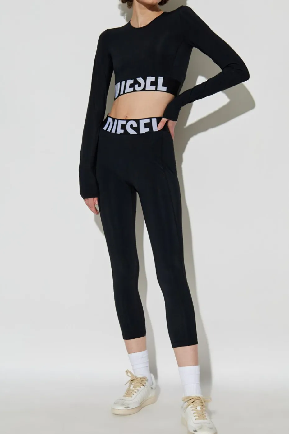 Diesel CZARNY Top `MELISSA-D-POP`