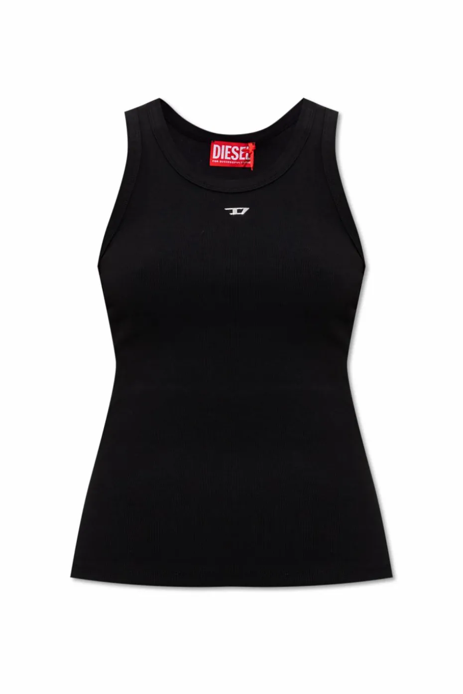 Diesel CZARNY Top z logo