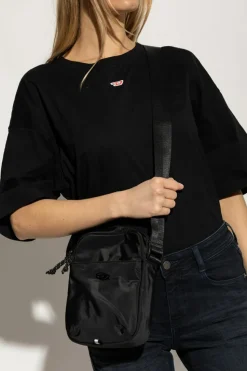 Diesel CZARNY Torba na ramię `D-PACK`