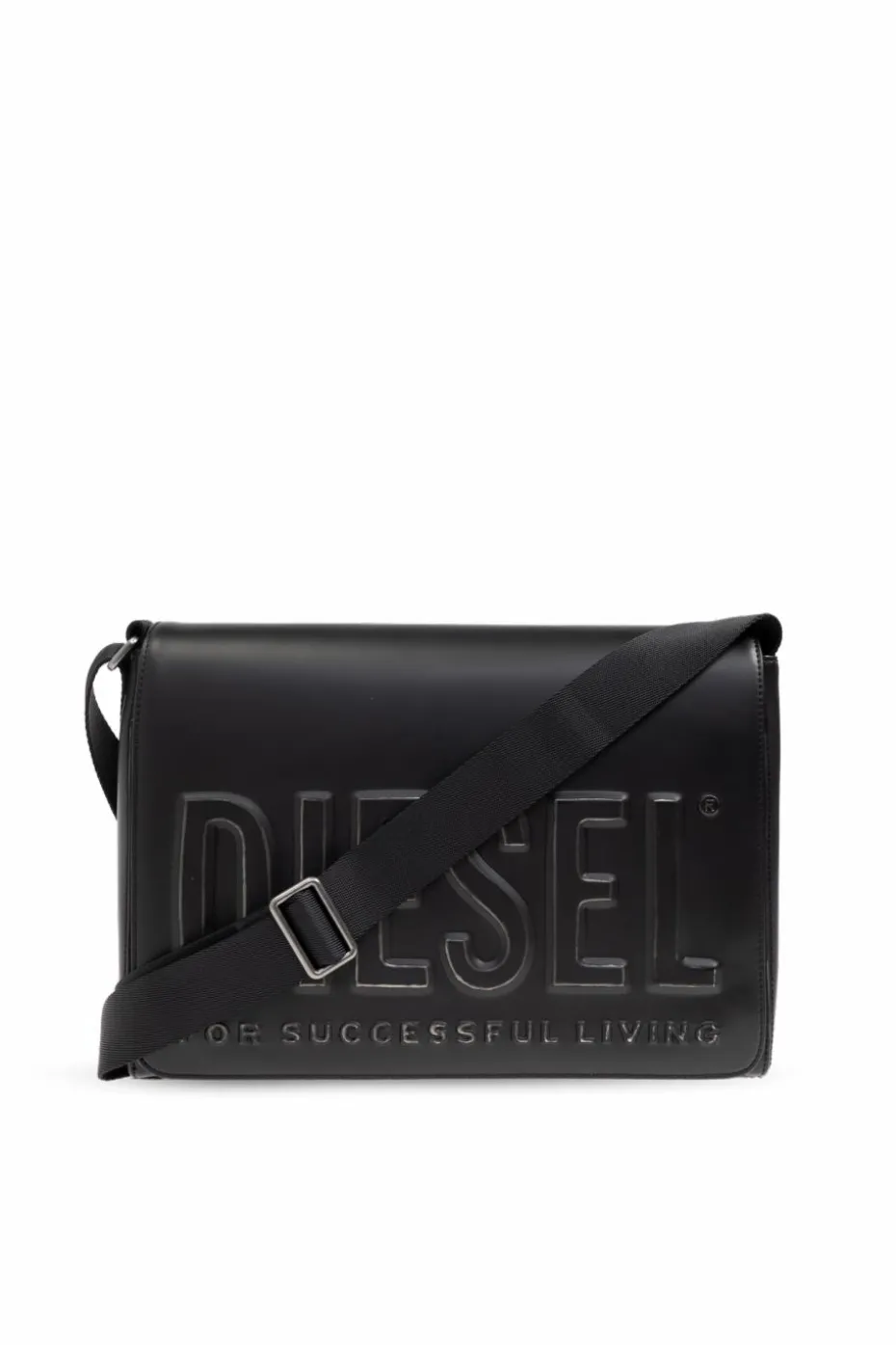Diesel CZARNY Torba na ramię ` DSL 3D MESSENGER S`