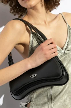 Diesel CZARNY Torba na ramię `PLAY`