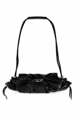 Diesel CZARNY Torba na ramię `SCRUNCH-D SHOUL`