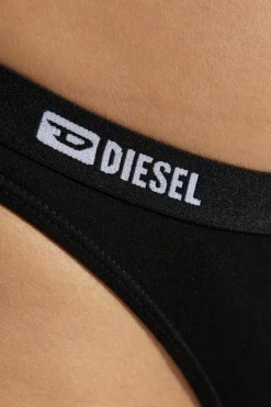 Diesel CZARNY Trójpak stringów `STARS-GFT-3PACK`