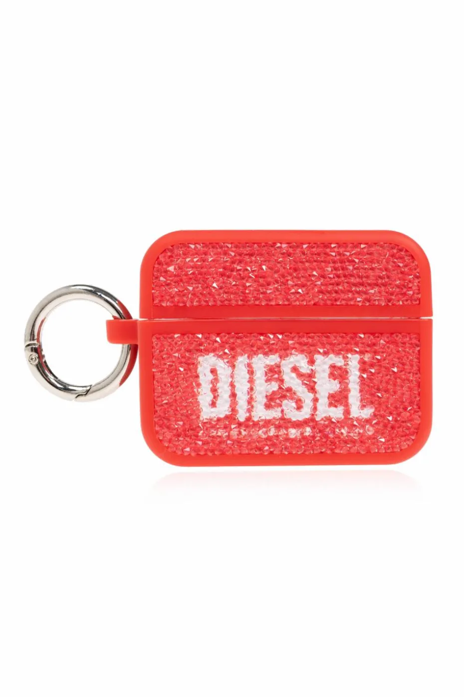 Diesel CZERWONY Etui na słuchawki `SWAROVSKI CRYSTAL AIRPOD CAS`