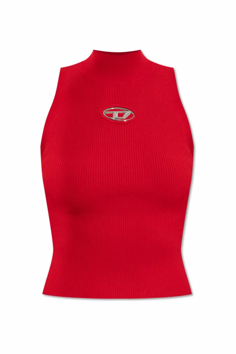 Diesel CZERWONY Top z logo `M-ONERVAX-TOP`