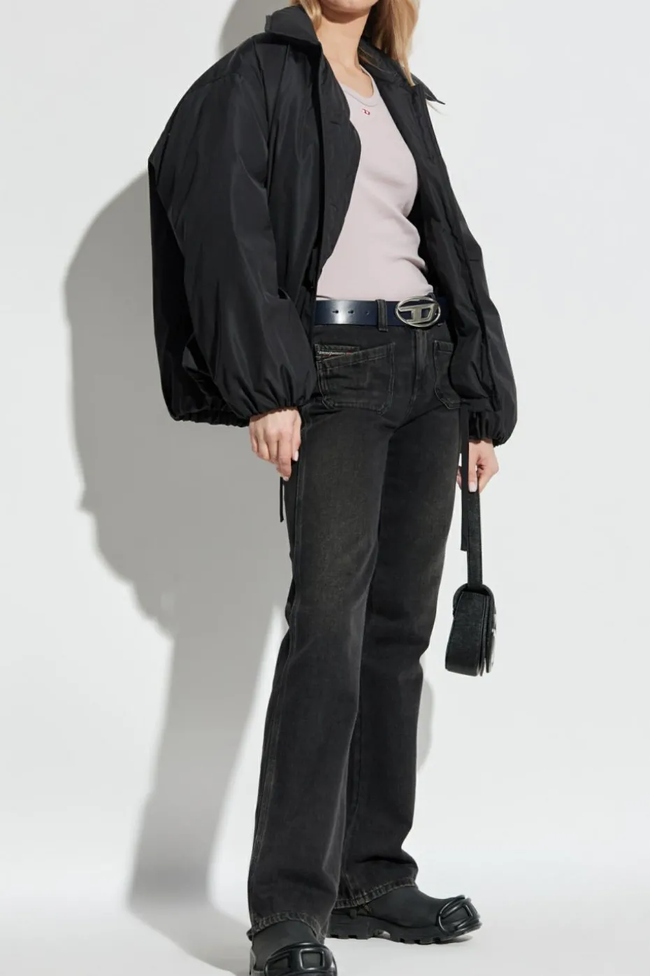 Diesel FIOLETOWY Top `T-ANKY-D`