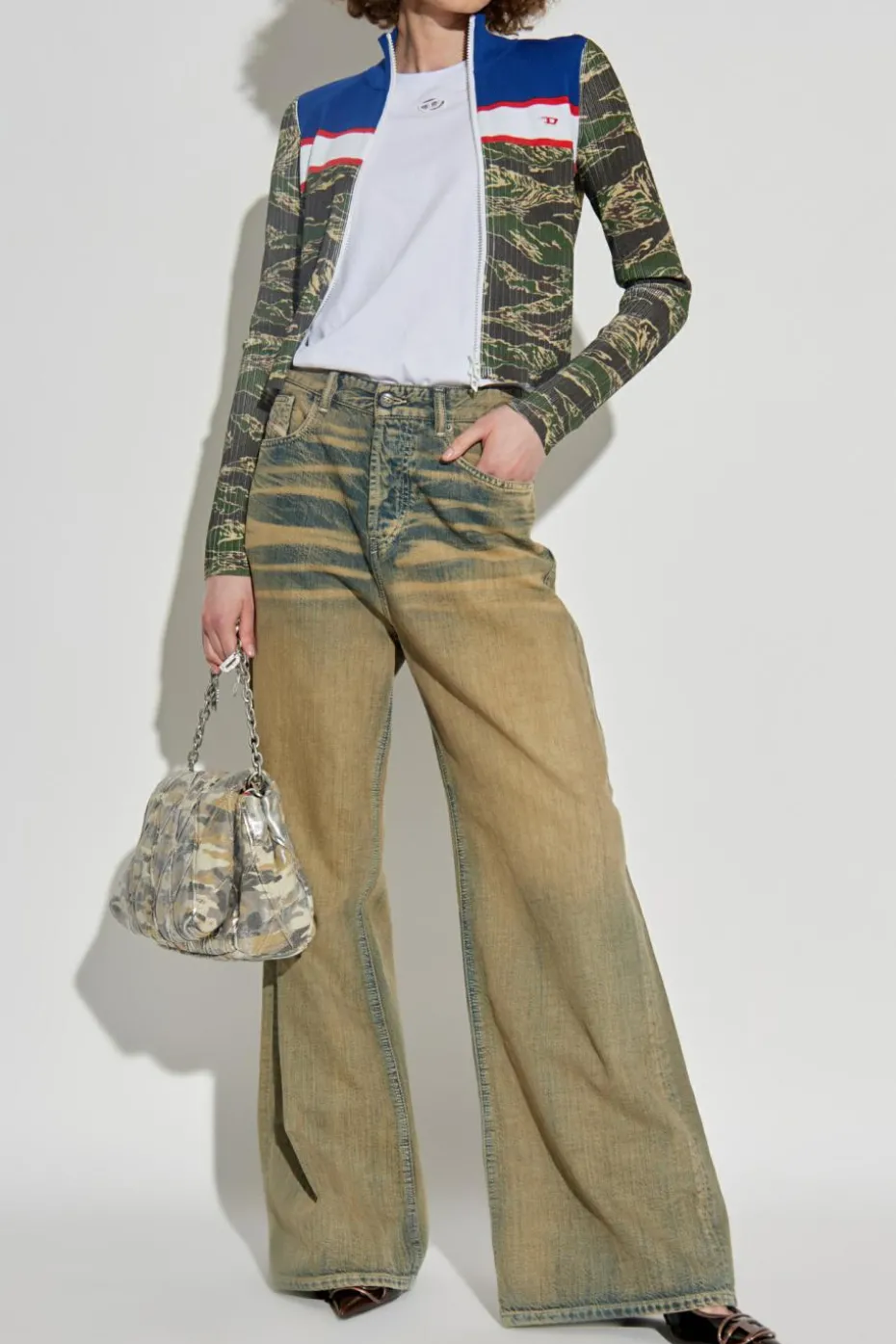 Diesel MULTIKOLOR Bluza `M-CAMUT`