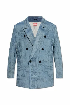 Diesel NIEBIESKI Marynarka jeansowa `D-PEKKA-FSG2`