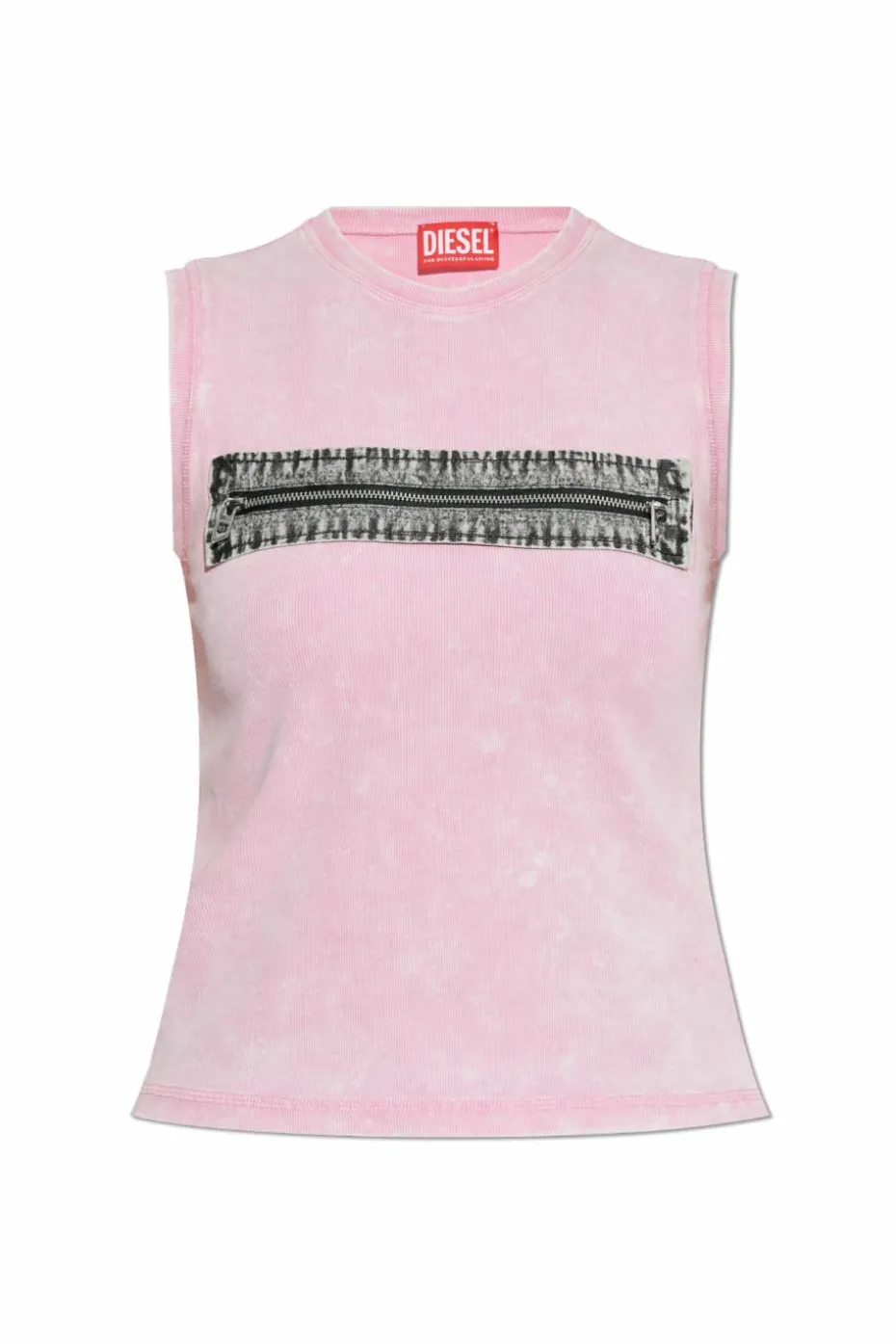 Diesel RÓŻOWY Top `T-ARTED`