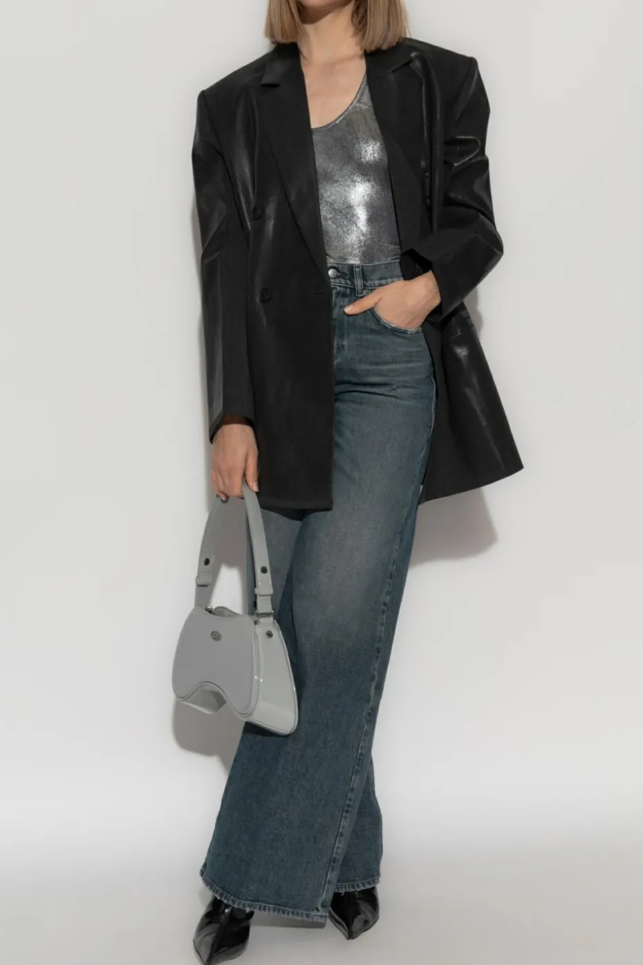 Diesel SREBRNY Top `T-AMA`