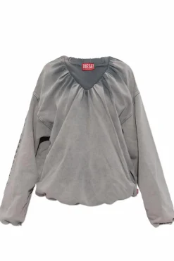 Diesel SZARY Bluza `F-INDY`
