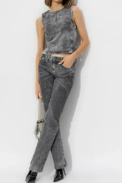 Diesel SZARY Jeansy `D-GIANNA-S`