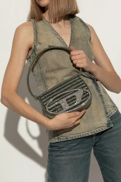 Diesel SZARY Torba na ramię `1DR 1DR`