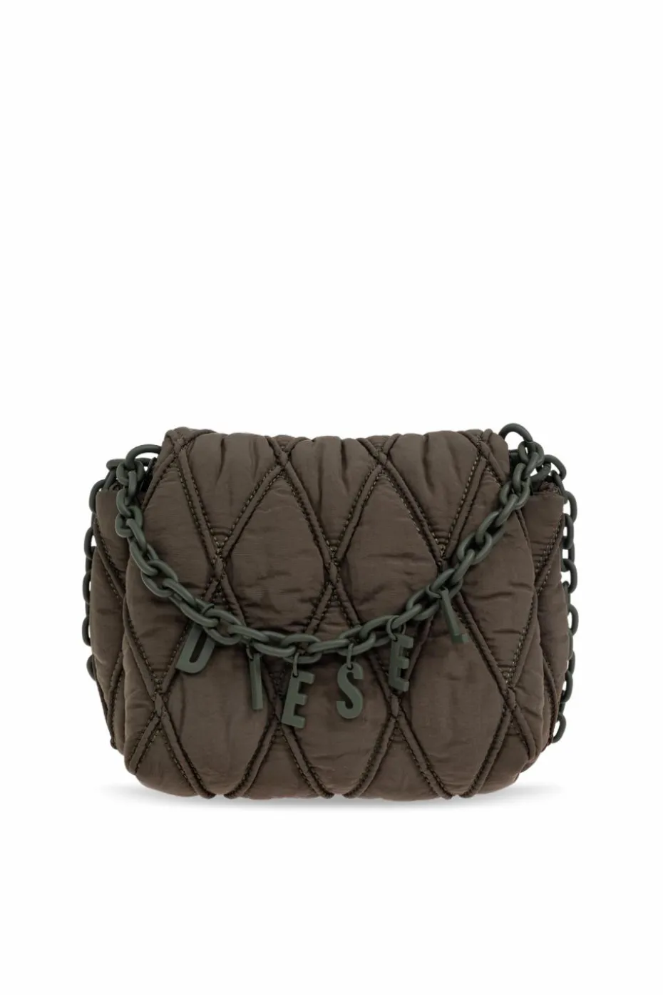 Diesel ZIELONY Torba na ramię `HARM-D SHOULDER`