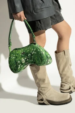 Diesel ZIELONY Torba na ramię `PLAY`