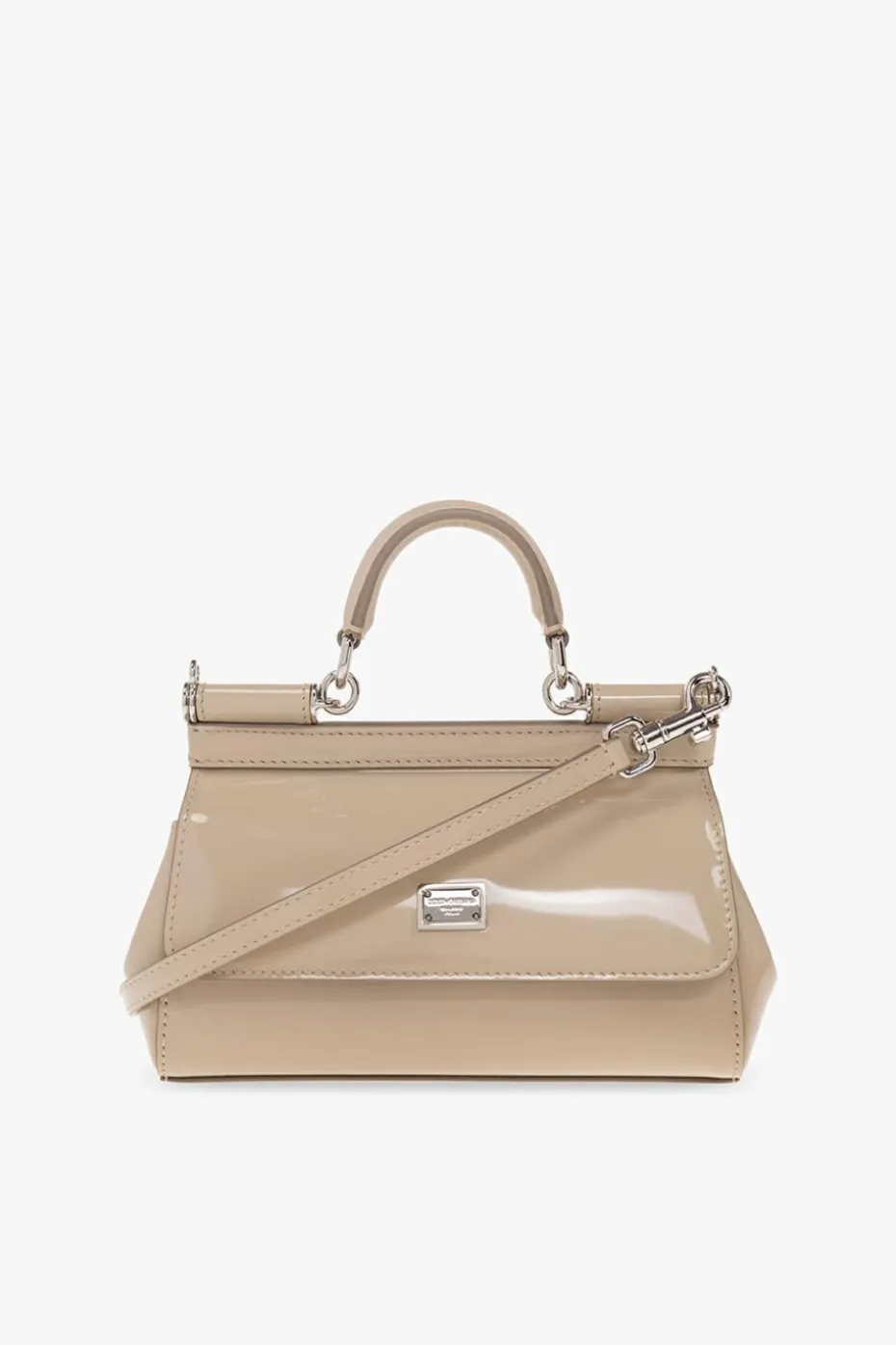 Dolce & Gabbana beżowy Torba na ramię ‘Sicily Small’