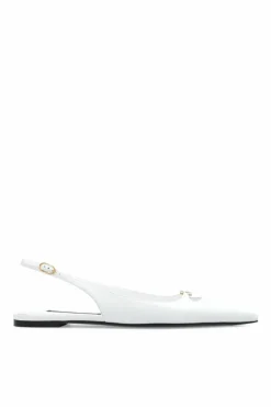 Dolce & Gabbana BIAŁY Baleriny `Lollo`