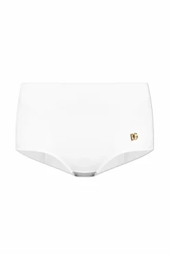 Dolce & Gabbana BIAŁY Dół od kostiumu kąpielowego