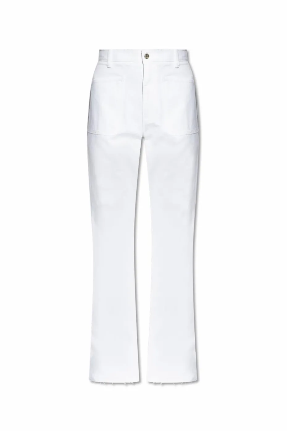 Dolce & Gabbana BIAŁY Jeansy z efektem `vintage`