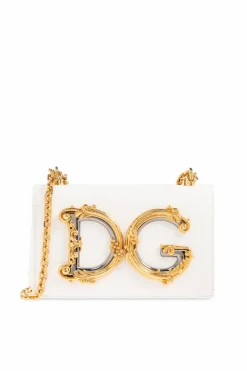 Dolce & Gabbana BIAŁY Torba na ramię ‘DG Girls’