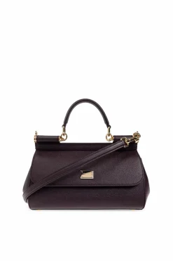 Dolce & Gabbana BORDO Torba do ręki `Sicily`