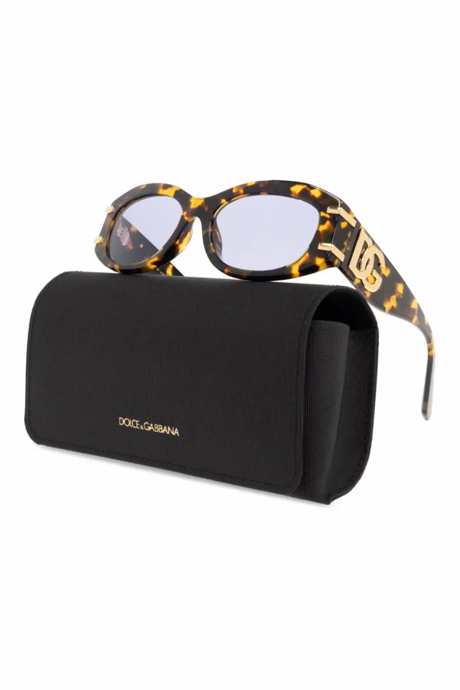 Dolce & Gabbana BRĄZOWY Okulary przeciwsłoneczne