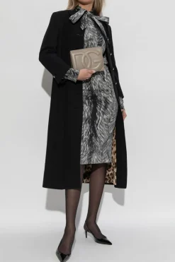Dolce & Gabbana CZARNY Jedwabna koszula