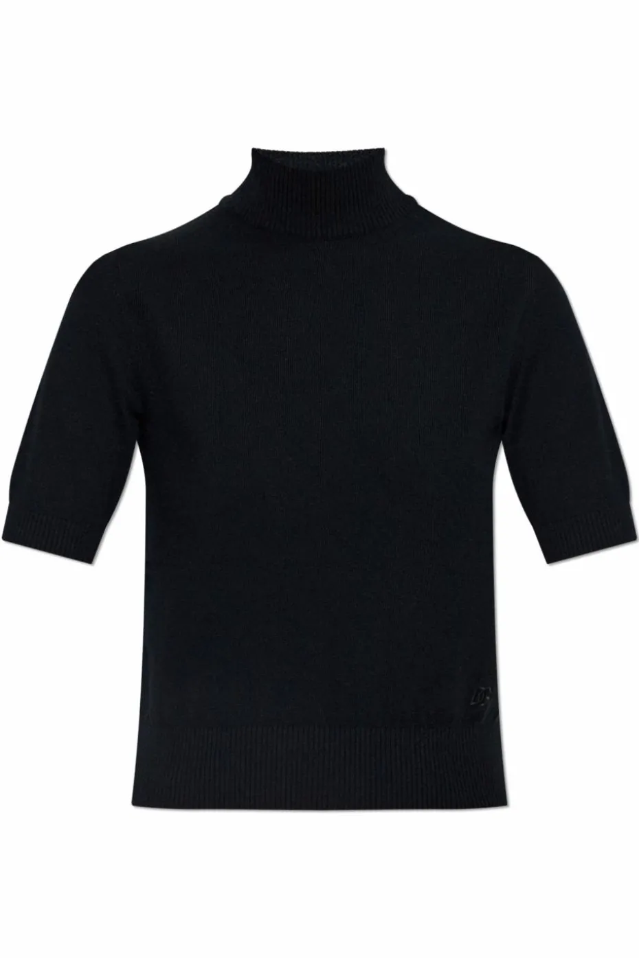 Dolce & Gabbana CZARNY Kaszmirowy golf