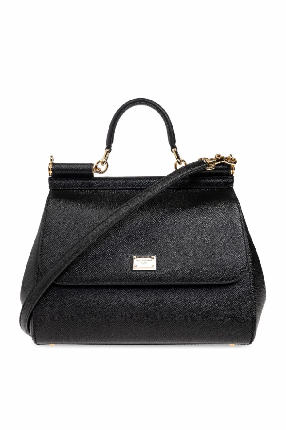 Dolce & Gabbana CZARNY Torba do ręki `Sicily Large`