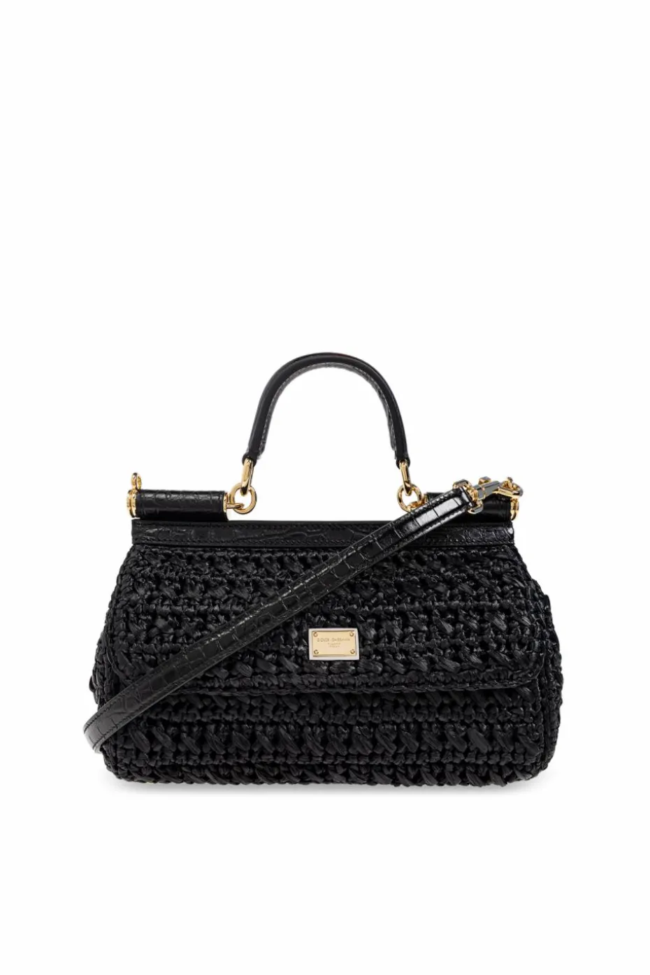 Dolce & Gabbana CZARNY Torba do ręki