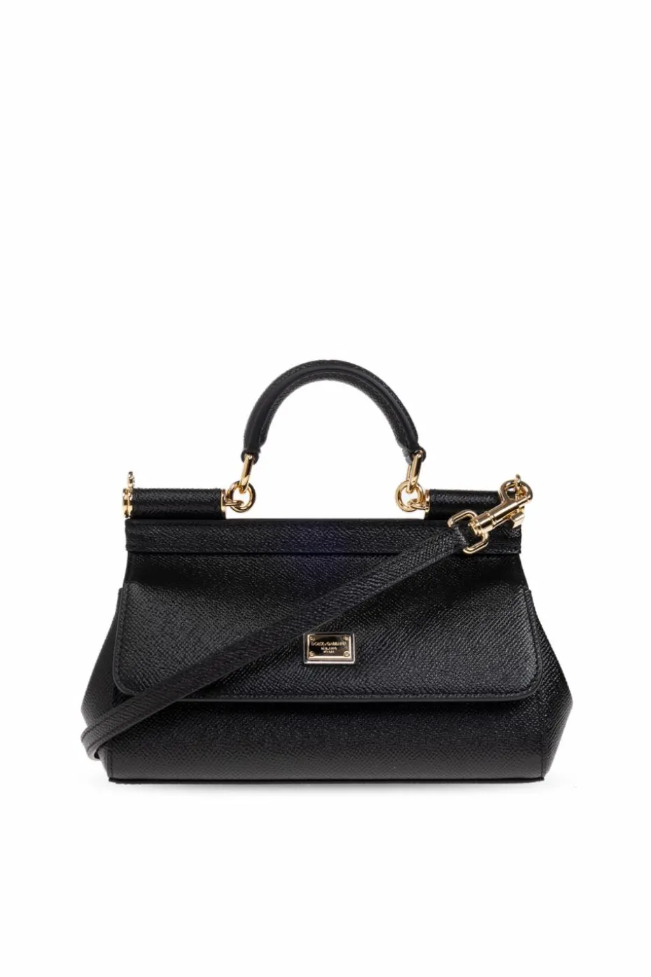 Dolce & Gabbana CZARNY Torba do ręki `Sicily Small`