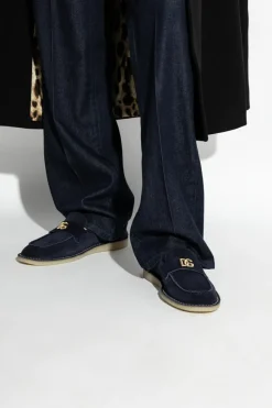 Dolce & Gabbana GRANATOWY Buty typu `loafers`