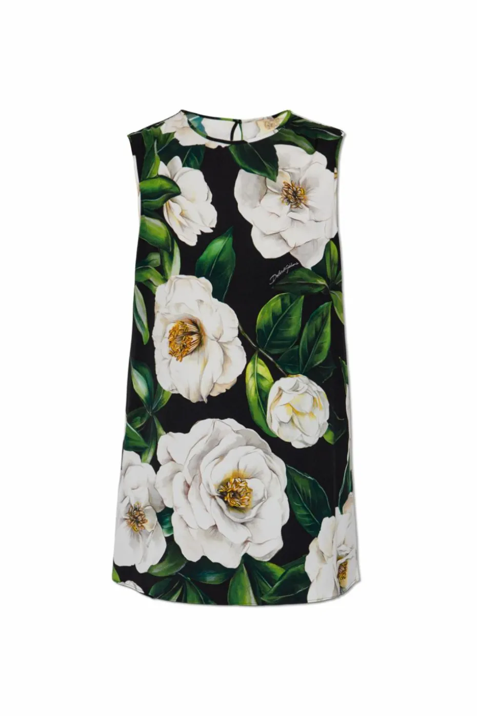 Dolce & Gabbana MULTIKOLOR Top z motywem kwiatowym