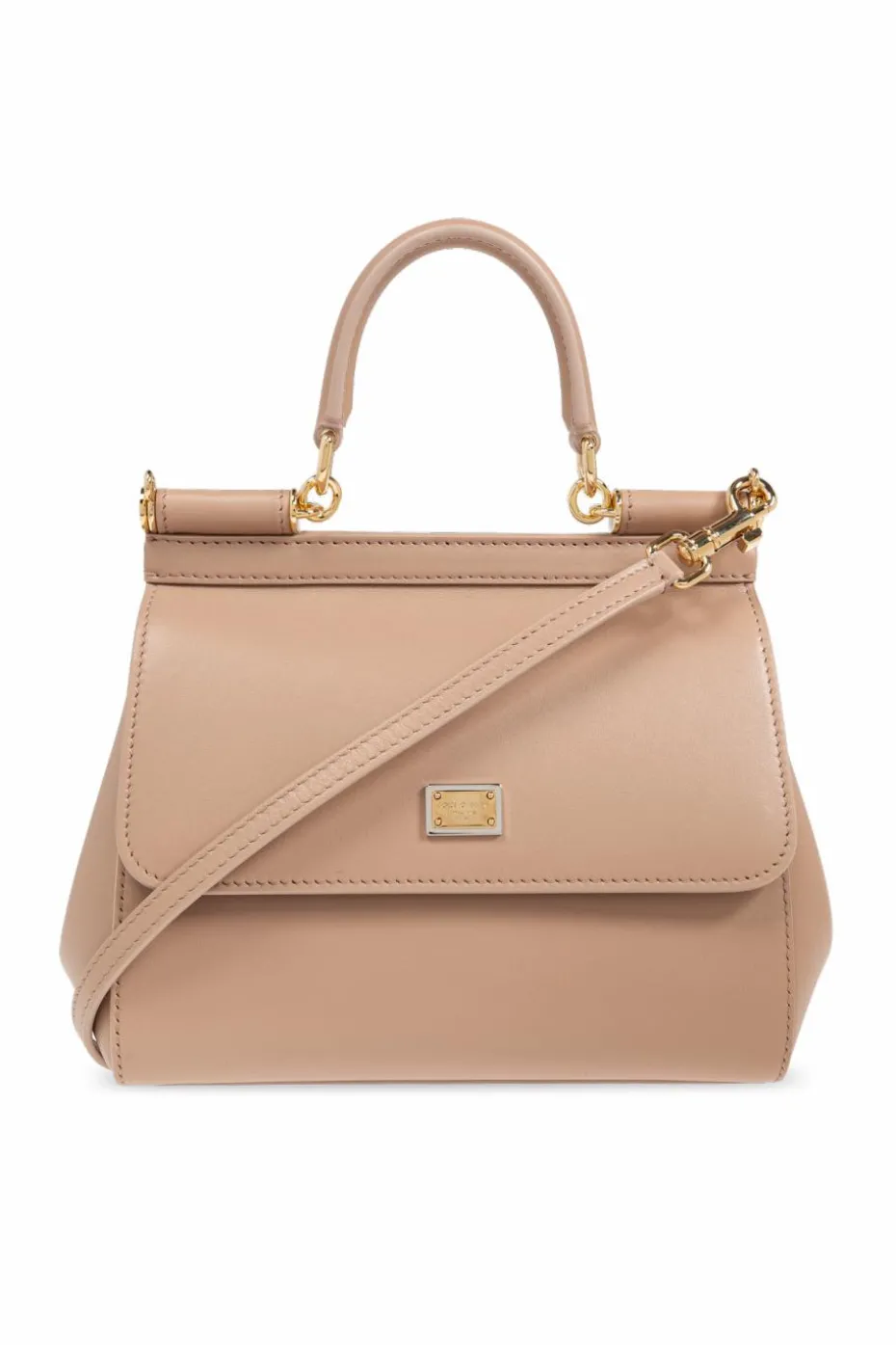 Dolce & Gabbana RÓŻOWY Torba na ramię `Sicily Medium`