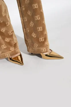Dolce & Gabbana ZŁOTY Buty na obcasie