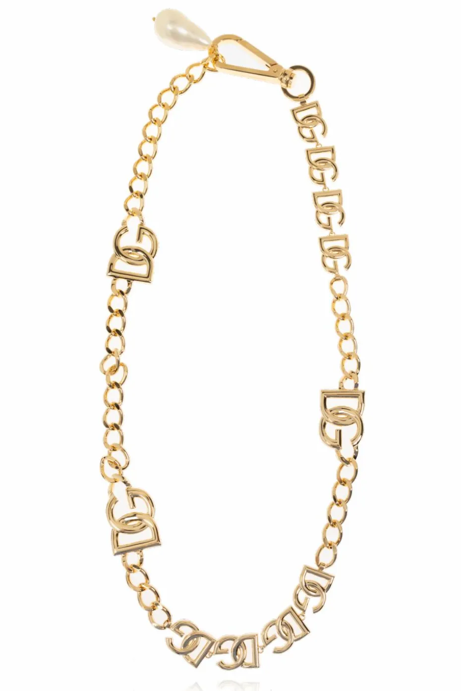 Dolce & Gabbana ZŁOTY Pasek z logo