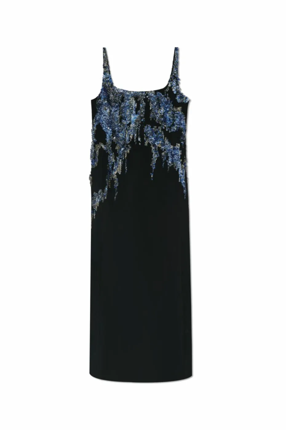 Dries Van Noten CZARNY Sukienka na ramiączkach