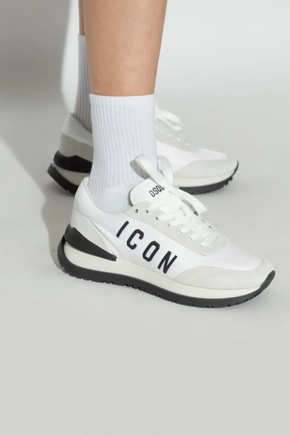 Dsquared2 BIAŁY Buty sportowe `Running`
