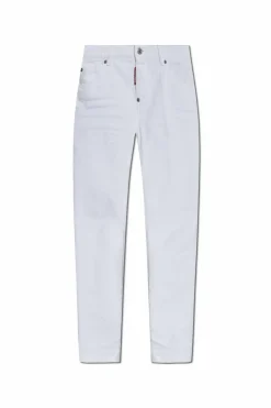 Dsquared2 BIAŁY Jeansy `Cool Girl`