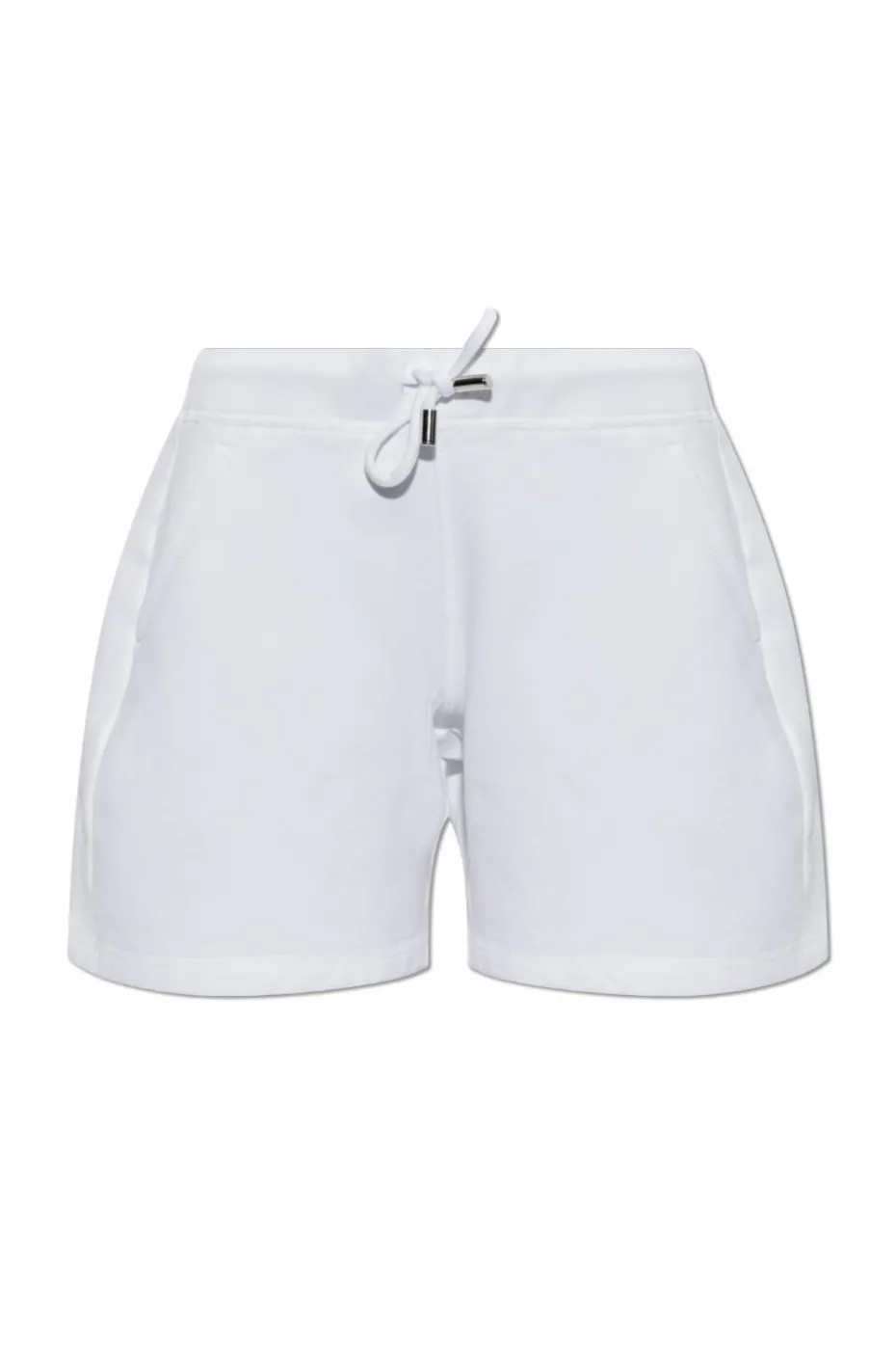 Dsquared2 BIAŁY Szorty z logo