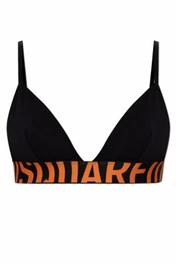 Dsquared2 CZARNY Biustonosz z logo